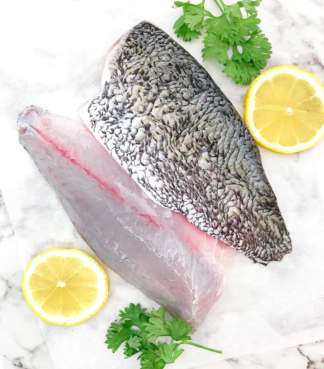 Barramundi Fillet Skin-On 300/500gm Taiwan (10kg box)